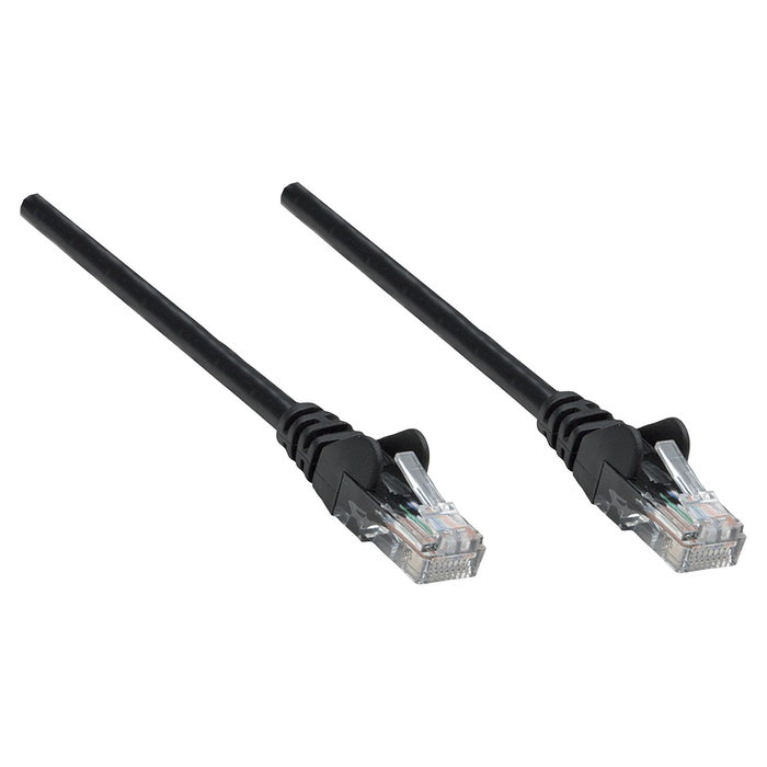 Intellinet Cable de Red RJ45 Cat6 S/FTP Cobre LSZH 0.25 Metros Negro