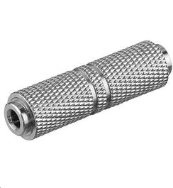 MicroConnect AUDALFF Adaptador de Audio 3.5mm Hembra a Hembra para Extender Cables de Audio