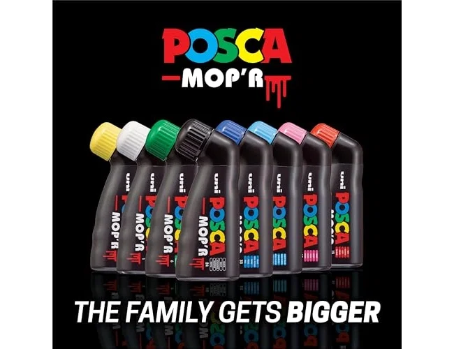 Posca Uni Mop'r PCM-22 Set de 8 Marcadores de Pintura Surtidos