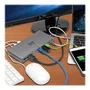 Eaton Docking Station USB-C Triple Display 4K HDMI/DisplayPort VGA Gris