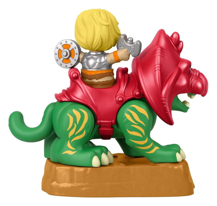 Mattel Masters of the Universe Little People Collector Set de Figuras He-Man & Battle Cat