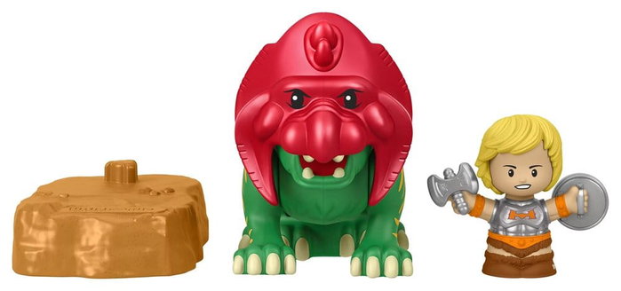 Mattel Masters of the Universe Little People Collector Set de Figuras He-Man & Battle Cat