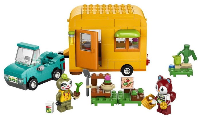 LEGO Animal Crossing 77054 Caravana y Puesto de Jardín de Racine LEGO Animal Crossing 77054 Caravana y Puesto de Jardín de Racine