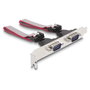 DeLOCK 95273 Tarjeta Mini PCIe a 2 x RS-232 D-Sub 9 Pin