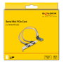 DeLOCK 95273 Tarjeta Mini PCIe a 2 x RS-232 D-Sub 9 Pin