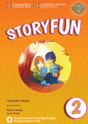 CAMBRIDGE Storyfun for Starters Level 2 Teacher's Book with Audio 2nd Edition, Saxby, Karen - CAMBRIDGE