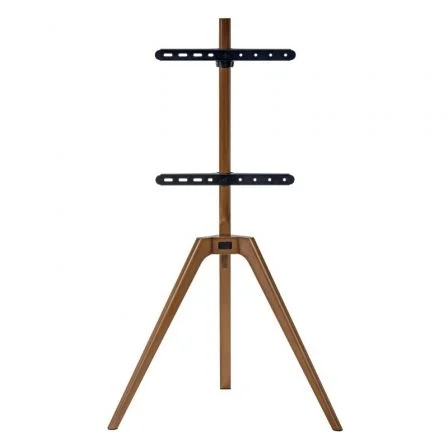Fonestar STS-M5044 Soporte de Suelo para TV Orientable de Madera para Pantallas de 45-65 Pulgadas, VESA, hasta 40kg