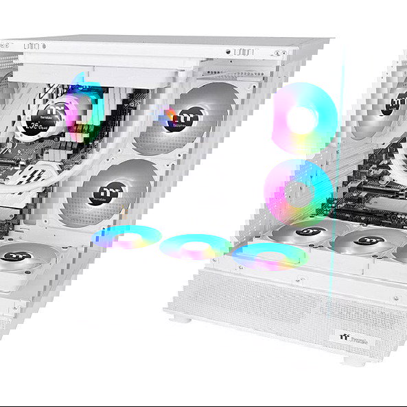 Thermaltake CT120 EX ARGB Sync PC Cooling Fan White 3 Fan Pack 120mm Thermaltake CT120 EX ARGB Sync PC Cooling Fan White 3 Fan Pack 120mm