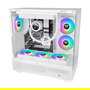 Thermaltake CT120 EX ARGB Sync PC Cooling Fan White 3 Fan Pack 120mm