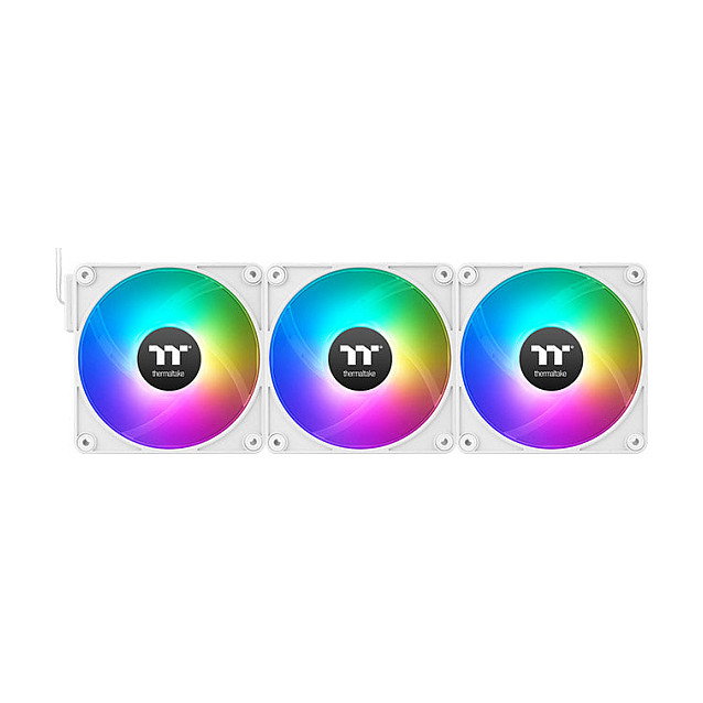 Thermaltake CT120 EX ARGB Sync PC Cooling Fan White 3 Fan Pack 120mm Thermaltake CT120 EX ARGB Sync PC Cooling Fan White 3 Fan Pack 120mm