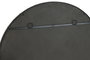 DKD Home Decor Espejo Moderno Negro Dorado 3.5 x 90 x 90 cm Hierro Cristal