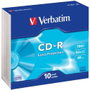 Verbatim CD-R DataLife Extra Protection 700MB 52x (Pack de 10 unidades Slim Case)