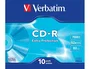Verbatim CD-R DataLife Slim 700MB 52x Pack de 10 unidades