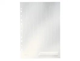 Leitz Dossier Combifile Unero PP 200 MC Din A4 Blanco Bolsa 5 Unidades