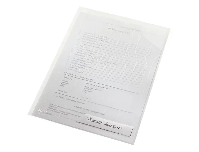 Leitz Dossier Combifile Unero PP 200 MC Din A4 Blanco Bolsa 5 Unidades Leitz Dossier Combifile Unero PP 200 MC Din A4 Blanco Bolsa 5 Unidades