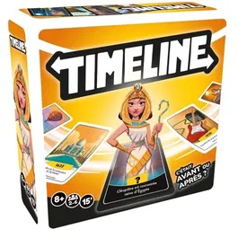 Asmodee ASM3558380126867 Timeline Clutch Box FR Idioma francés