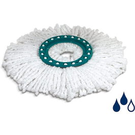 Leifheit Clean Disc Wischmopp-Ersatzkopf Mikrofaser