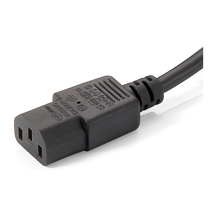EQUIP Cable de alimentación tipo Y Schuko a 2x C13 1,8m