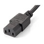 EQUIP Cable de alimentación tipo Y Schuko a 2x C13 1,8m