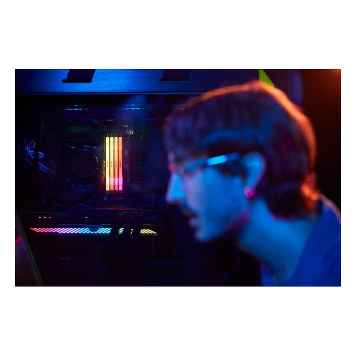 Kingston FURY Renegade RGB DDR5 RAM 96GB (2x48GB) 6000MT/s CL32 DIMM Kit XMP 3.0 - Memoria para PC