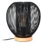 Home Deco Light Lámpara De Mesa Bola Negra Luminaire