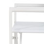 Silla Director Blanco Aluminio-Textileno 56 X 53 X 84 cm (Set de 2)