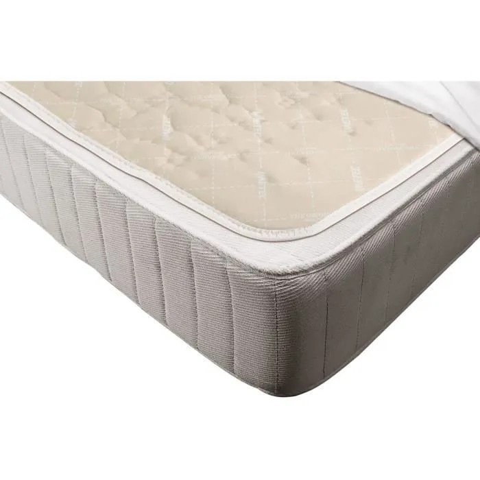 Imetec Cubrecolchón Calefactable IME8007403061135 para Cama de Matrimonio 150x80 cm, 2 Mandos, 2 Temperaturas, Lavable