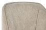 DKD Home Decor Silla de Microfibra Beige con Simil Piel