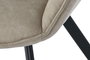 DKD Home Decor Silla de Microfibra Beige con Simil Piel