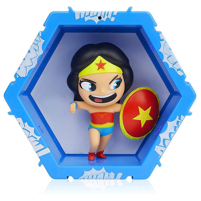 Wow Stuff Figura DC Wonder Woman Coleccionable con Sensor de Movimiento