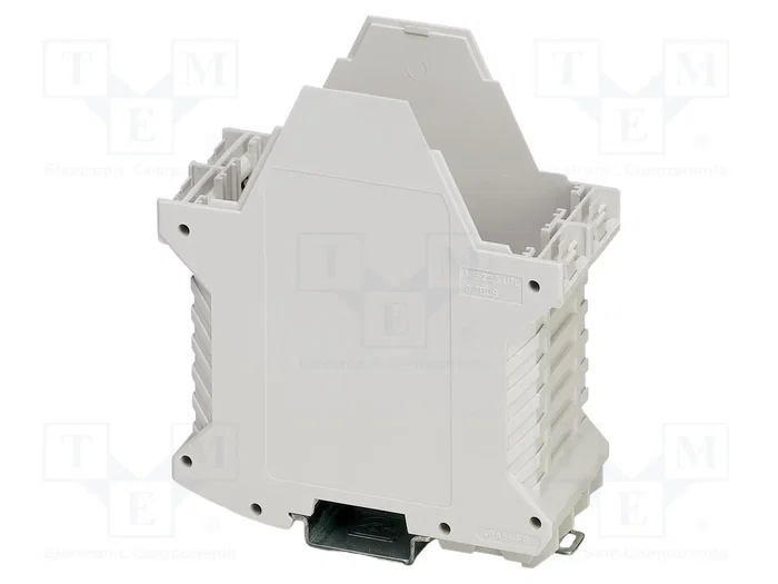 PHOENIX CONTACT Base de carcasa ME 45 con abrazaderas, gris PHOENIX CONTACT Base de carcasa ME 45 con abrazaderas, gris