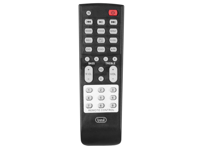 TREVI XF 780 KB Altavoz para fiestas Negro 110 W Inalámbrico y alámbrico