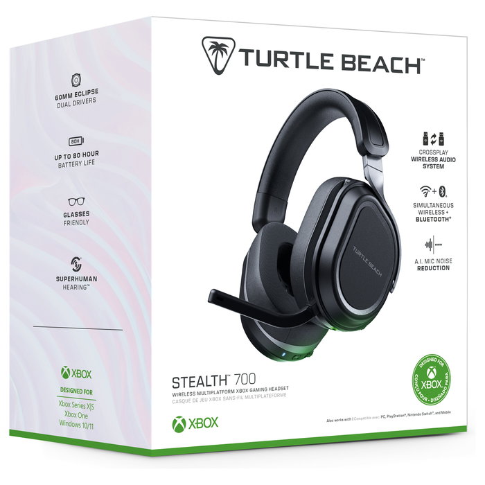 Turtle Beach Stealth 700 GEN 3 Xbox, Negro