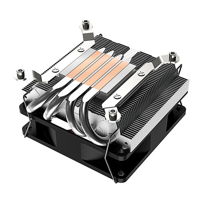 Xilence XC041 Enfriador de CPU - 92mm, PWM, Compatible con LGA 1700, LGA 1200, LGA 1151, LGA 1155, LGA 1150 - Negro/Rojo