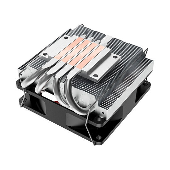 Xilence XC041 Enfriador de CPU - 92mm, PWM, Compatible con LGA 1700, LGA 1200, LGA 1151, LGA 1155, LGA 1150 - Negro/Rojo