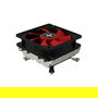 Xilence XC041 Enfriador de CPU - 92mm, PWM, Compatible con LGA 1700, LGA 1200, LGA 1151, LGA 1155, LGA 1150 - Negro/Rojo