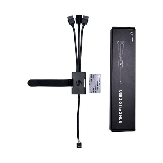 Lian Li Convertidor de 1 USB a 3 USB