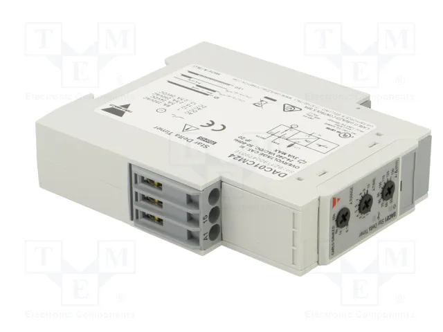 CARLO GAVAZZI DAC01CM24 Relé de tiempo SPDT 0,1÷600s