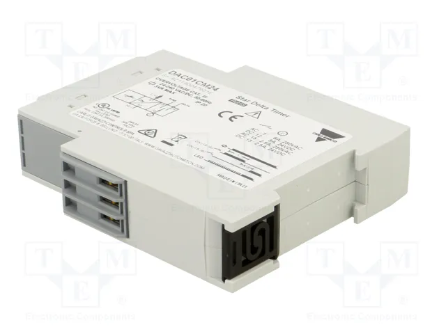 CARLO GAVAZZI DAC01CM24 Relé de tiempo SPDT 0,1÷600s