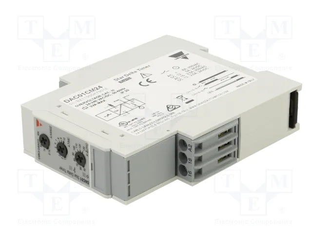 CARLO GAVAZZI DAC01CM24 Relé de tiempo SPDT 0,1÷600s