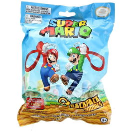 Paladone Figuras con Colgante Backpack Buddies Super Mario Bros Sorpresa