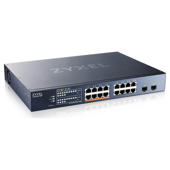 Zyxel XMG1915-18EP Switch Gestionado L2 con 16 puertos 2.5G y 2 SFP+