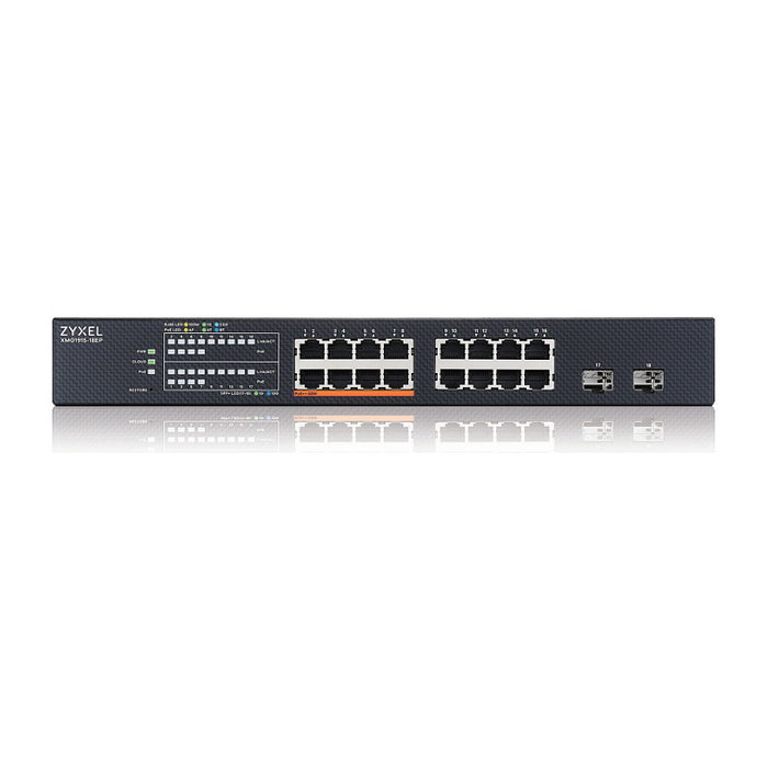 Zyxel XMG1915-18EP Switch Gestionado L2 16 Puertos 2.5G Ethernet PoE++ 180W Montaje Rack Zyxel XMG1915-18EP Switch Gestionado L2 16 Puertos 2.5G Ethernet PoE++ 180W Montaje Rack