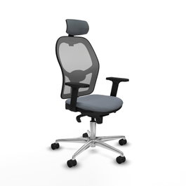 PIQUERAS Y CRESPO Silla de oficina Jorquera Gris