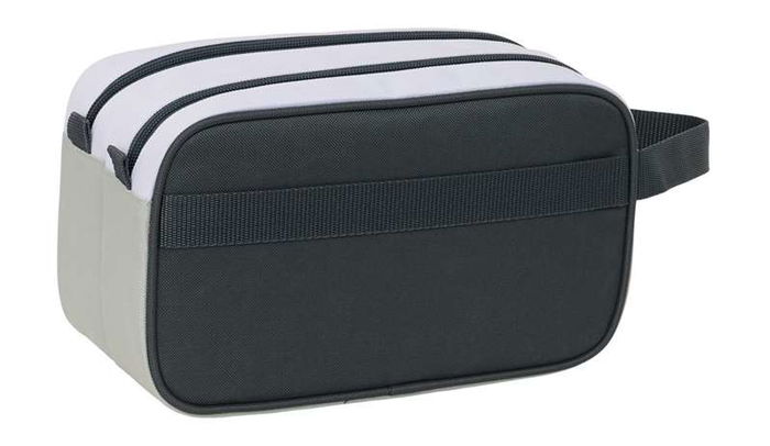 Safta Neceser 2 Cremalleras Adapt.Carro Real Madrid Equip. 25/26 26x15x12,5 cm
