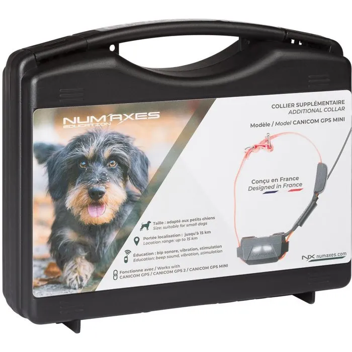 Num'Axes Collar de Seguimiento GPS para Perros con Función de Adiestramiento, AABCQ12479, Naranja Num'Axes Collar de Seguimiento GPS para Perros con Función de Adiestramiento, AABCQ12479, Naranja