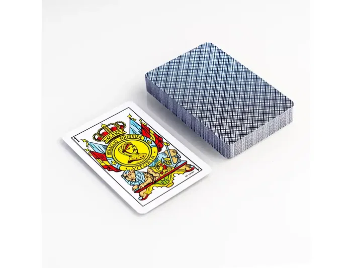 Fournier Baraja Española Nº35 50 Cartas Caras Catalanas 61.5x95mm Cartón 300g/m²