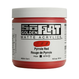 Golden SoFlat Rojo Pyrrole 473 ml