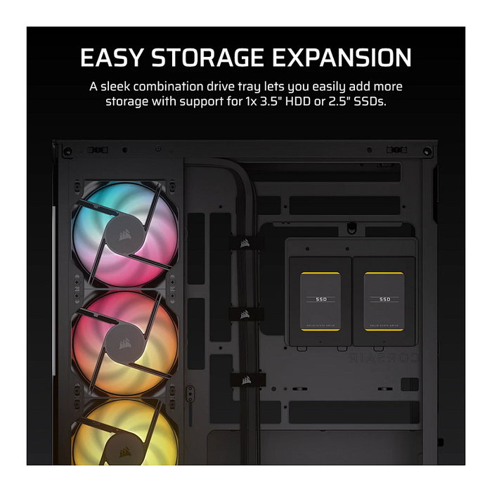 Corsair 2800X RS-R ARGB Midi Tower Negro