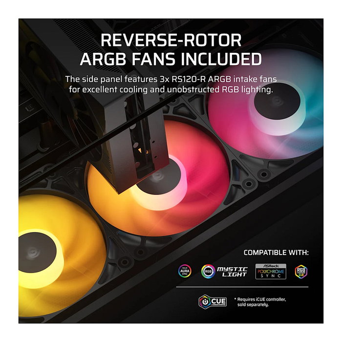 Corsair 2800X RS-R ARGB Midi Tower Negro